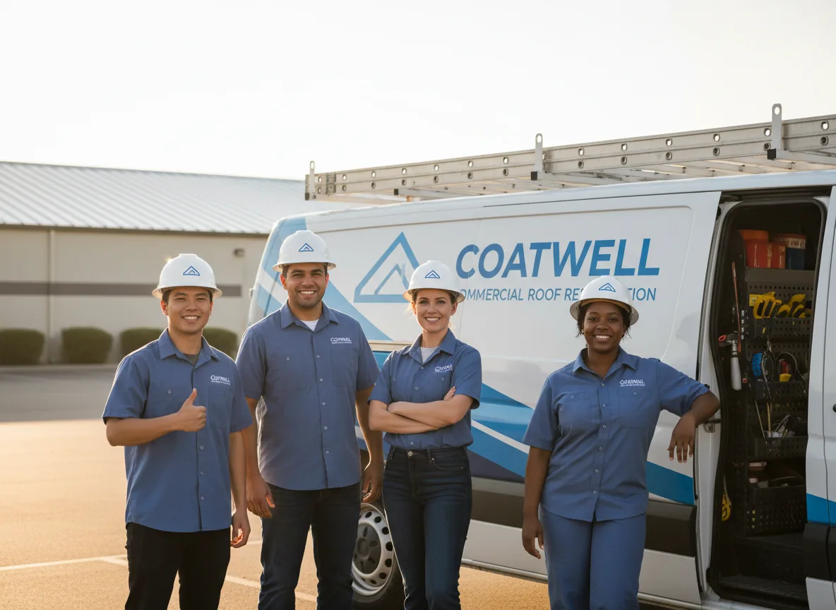 Commercial roof coating company in Coweta, OK